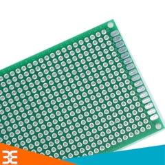 Phíp Đồng Đục Lỗ 2 Mặt PCB Xanh Dày 1.6mm