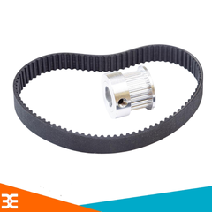 Pulley GT2 - Puly 40 [răng] - Lỗ lắp trục phi 12 [mm] cỡ đai rộng 6mm