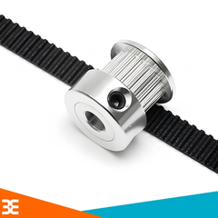 Pulley GT2 - Puly 40 [răng] - Lỗ lắp trục phi 12 [mm] cỡ đai rộng 6mm