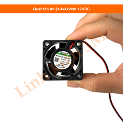 Quạt tản nhiệt 4x4x2cm 12VDC