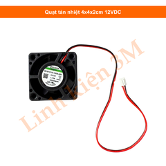 Quạt tản nhiệt 4x4x2cm 12VDC