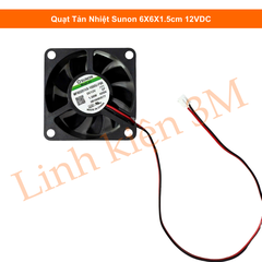 Quạt Tản Nhiệt Sunon 6X6X1.5cm 12VDC