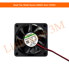 Quạt Tản Nhiệt Sunon 6X6X2.5cm 12VDC