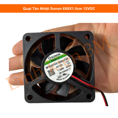 Quạt Tản Nhiệt Sunon 6X6X2.5cm 12VDC