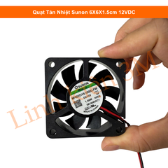 Quạt Tản Nhiệt Sunon 6X6X2.5cm 12VDC