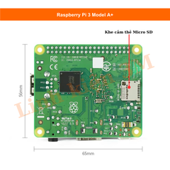 Raspberry Pi 3 Model A+ chất lượng – Mini board mạnh mẽ | Linh kiện 3M