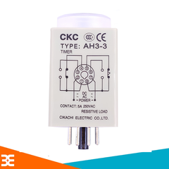Relay thời gian, Timer CKC AH3-3 5A 8 chân tròn