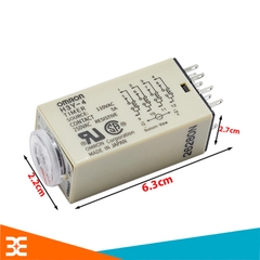 Relay Thời Gian Timer Omron H3Y-4 14P 110VAC