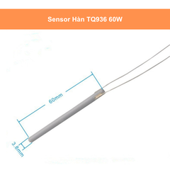 Sensor nhiệt, ruột mỏ hàn dùng cho tay hàn chỉnh nhiệt TQ936 60W
