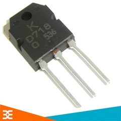 Transistor D718 TO-247 NPN 8A 120V ( Mới Zin )