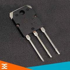 Transistor D718 TO-247 NPN 8A 120V ( Mới Zin )