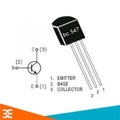 BC547 TO-92 TRANS NPN 0,1A 50V