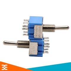 Công tắc gạt 6 chân 3 vị trí MTS 203 3A/250V 6A/125V
