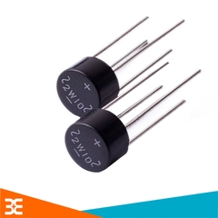 Diode Cầu 2A 2W10 Tròn