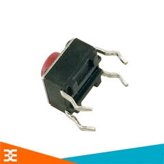 Nút Nhấn 4 Chân 6x6x5mm (Đỏ)