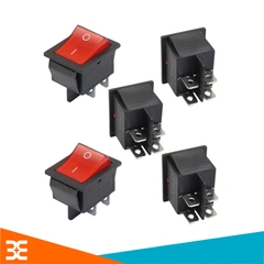CÔNG TẮC BẬP BÊNH KCD4 16A/250V 4Pin 31x25mm