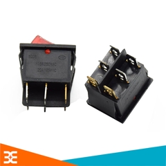 Công Tắc Bập Bênh KCD4 - 16A/250V 20A 125V 6Pin