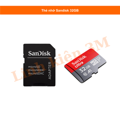 SanDisk 32GB Ultra – Thẻ Nhớ Tốc Độ Cao, Cắm Là Nhận Ngay | Linh Kiện 3M