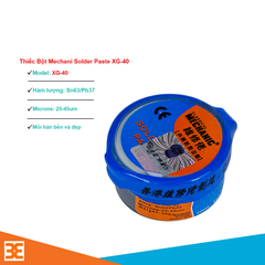 Thiếc Bột Mechanic Solder Paste XG-40 Sn63/Pb37 (35g) | Linh kiện 3M