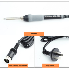 Máy hàn thiếc, trạm hàn HAKKO FX-888D