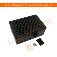 Vỏ kim loại Raspberry tích hợp màn hình 3.5″ + quạt (không bao gồm bo mạch Raspberry Pi) | Linh kiện 3M