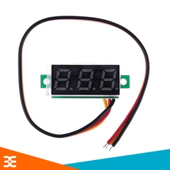 Vôn Kế Điện Tử 0.28 Inch 0-100VDC