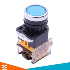 Nút Nhấn LA38-BN/203 Giữ Trạng Thái Không Đèn 10A NO/NC