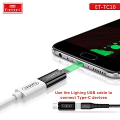 Jack Chuyển Lightning Sang TypeC Earldom ET-TC10