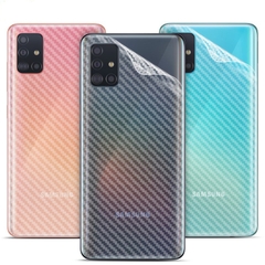 Miếng Dán Sợi Carbon Chống Trầy Mặt Lưng cho Samsung Galaxy A12/A21/A50/A30s/A51/A71/M51/A52/A72/M52/M62