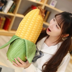Gối Ôm Nhồi Bông Hình Trái Bắp Dài Siêu Dễ Thương Cho Bé.