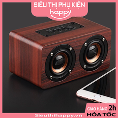 Loa Gỗ Bluetooth W7 Âm Thanh Hifi