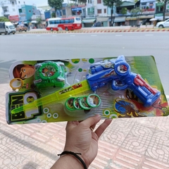 Vỉ đồ chơi Ben 10 + đồng hồ bắn thẻ Ben10