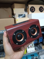 Loa Gỗ Bluetooth W7 Âm Thanh Hifi