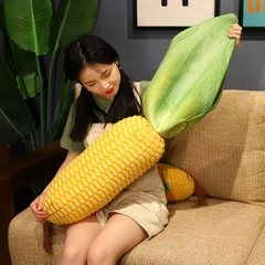 Gối Ôm Nhồi Bông Hình Trái Bắp Dài Siêu Dễ Thương Cho Bé.