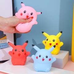 Đồ chơi squishy mochi mềm dẻo hình Pikachu 10cm, giúp giảm stress cho trẻ em và cho người lớn - NC&ĐS
