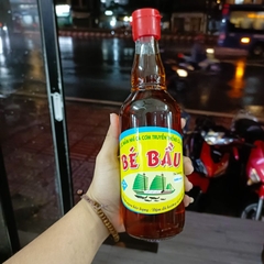 Chai 500ml - Nước mắm nhỉ cá cơm Bé Bầu đặc sản Cà Ná Bình Thuận - NC&ĐS