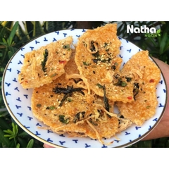 Snack cơm cháy mắm hành 230gr siêu ngon - Cơm cháy Natha Ngon Đặc sản Sài Gòn - NC&ĐS