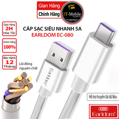 Cáp Sạc Siêu Nhanh 5A Earldom EC-080 MICRO/TYPE C