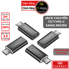 Jack Chuyển Type C Sang Micro Earldom ET-TC09