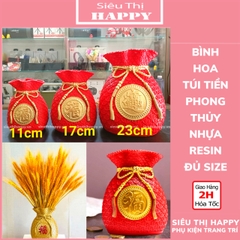 Bình túi tiền phong thủy đủ size - NC&ĐS