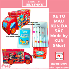 Xe Tô Màu Kun Đa Sắc - Quà Tặng mới siêu hot
