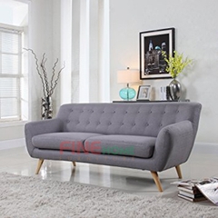 Sofa FINE FS032 - Xám sáng (200cm x 85cm)