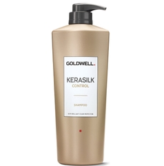 DẦU GỘI XẢ GOLDWELL SUÔN MƯỢT KERASILK CONTROL 1000ML