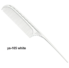 Lược cắt tóc, lược chải hóa chất YS Park YS-105 white