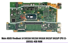 Main ASUS VivoBook 14 X415JA X413JA X416JA X415JF X415JP CPU I3-1005G1 4GB RAM