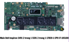 Main Dell Inspiron 5491 2 trong 1 5591 2 trong 1 17859-1 CPU I7-10510U