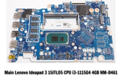 Main Lenovo Ideapad 3 15ITL05 CPU i3-1115G4 4GB NM-D461