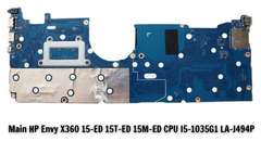 Main HP Envy X360 15-ED 15T-ED 15M-ED CPU I5-1035G1 LA-J494P