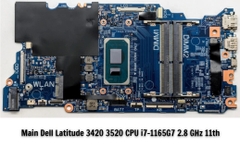 Main Dell Latitude 3420 3520 CPU i7-1165G7 2.8 GHz