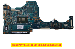 Main HP Pavilion 14-ce CPU i3 8130U DA0G7AMB6D1